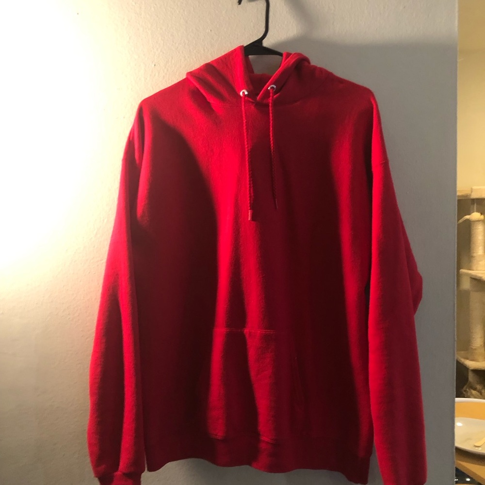Hanes red sweatshirt size large